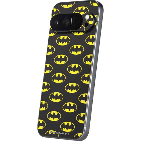 DC Comics Batman Logo All Over Print Pixel 9 Pro XL Skin